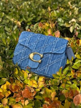 Coach Denim Times Square Tabby